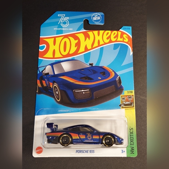 Mattel Other - Porsche 935 Blue Hotwheels